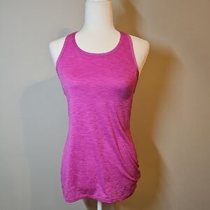 Athleta Pink Tank Top Athletic Workout Racerback Style Size XXS